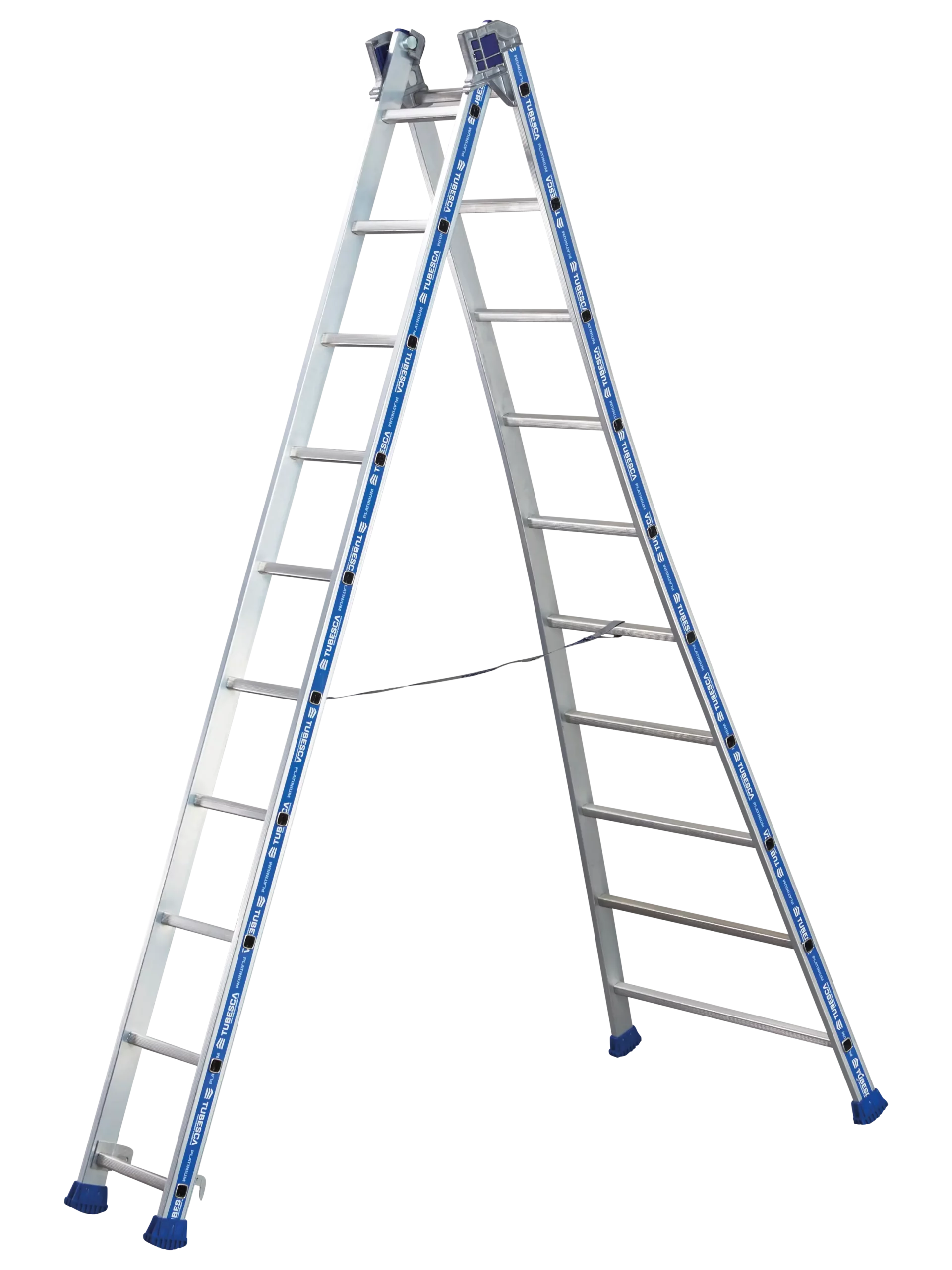 PLATINIUM ECHELLE TRANSFORMABLE 2 PLANS 2X9 4,60M - 02442609 - TUBESCA-COMABI 1 PLATINIUM ECHELLE TRANSFORMABLE 2 PLANS 2X9 4,60M - 02442609 - TUBESCA-COMABI