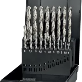 FORET QUEUE CYLINDRIQUE HSS SERIE COURTE 11.430 (COFFRET DE 25) - 191341300 - INTERNATIONAL TOOLS