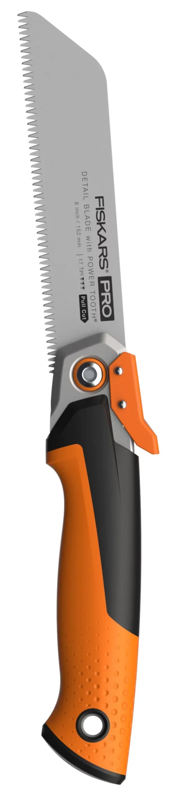 SCIE A COUPE TIRANTE PLIANTE POWERTOOTH 15 CM 19 TPI - 1062932 - FISKARS 1 SCIE A COUPE TIRANTE PLIANTE POWERTOOTH 15 CM 19 TPI - 1062932 - FISKARS