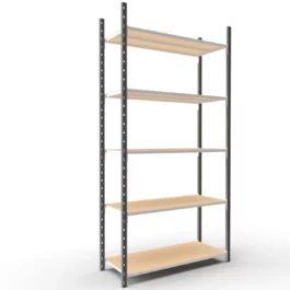 RAYONNAGE TUBULAIRE FLIP 5 NIVEAUX ELEMENT DEPART 2X1000X1000X500MM - AAZ2010505DAA0014 - MANORGA