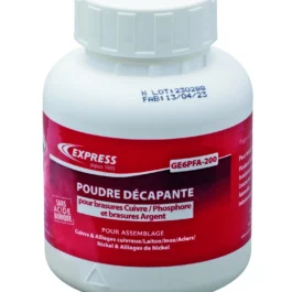 DECAPANT POUDRE POUR BRASURE CUIVRE/PHOSPHORE OU ARGENT (200GR) - GE6PFA-200 - GUILBERT-EXPRESS