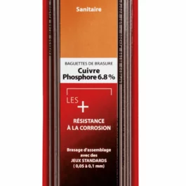 BRASURE CUIVRE PHOSPHORE 6,8% 2X500MM (1KG) - GE168B - GUILBERT-EXPRESS
