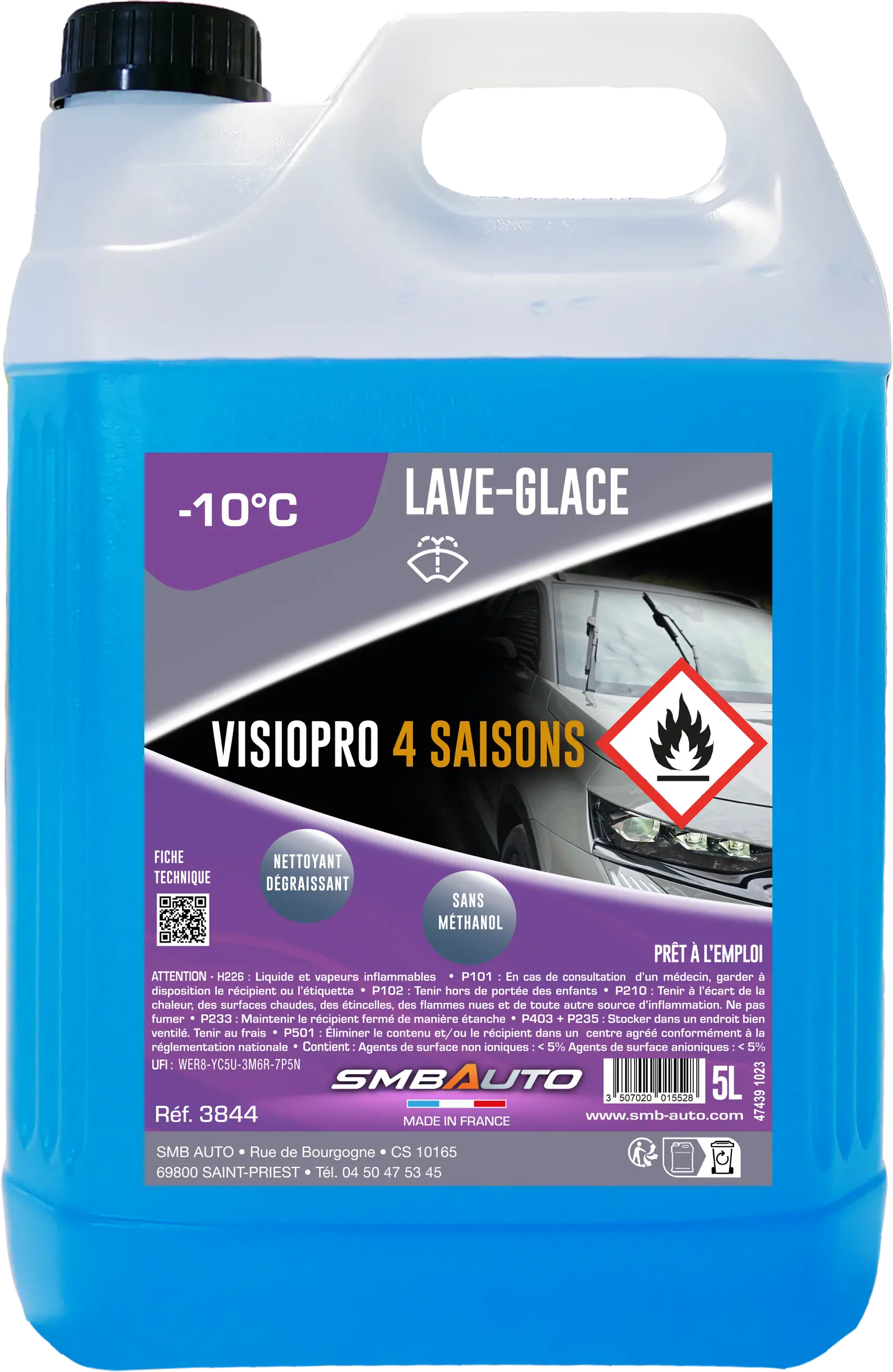 LAVE GLACE -10°C VISIOPRO 4S SMB 5L - 3844 - SMB AUTO 1 LAVE GLACE -10°C VISIOPRO 4S SMB 5L - 3844 - SMB AUTO