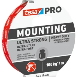 RUBAN DOUBLE FACE MOUNTING ULTRA STRONG 66792 BLANC 5 M X 19 MM - TESA - 66792-00001-00