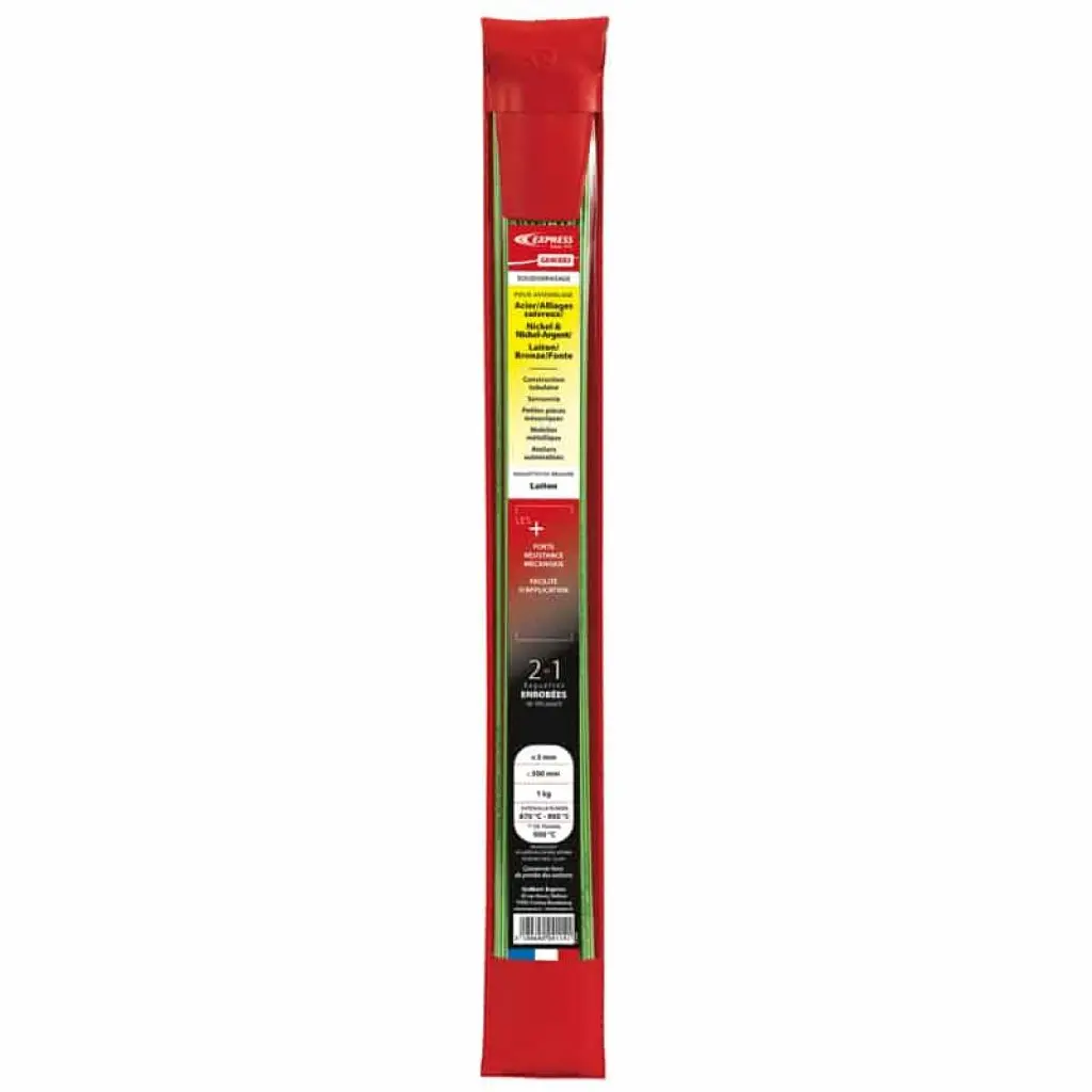 SOUDOBRASURE LAITON ENROBEE 3X500MM (1KG) - GE4CEB3 - GUILBERT-EXPRESS 1 SOUDOBRASURE LAITON ENROBEE 3X500MM (1KG) - GE4CEB3 - GUILBERT-EXPRESS