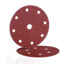 DISQUE PAPIER AUTO-AGRIPPANT BW115 6 TROUS 150/6/120 (BTE 100) - 6381108 - ABRASIFS HERMES SAS - Lot de 100