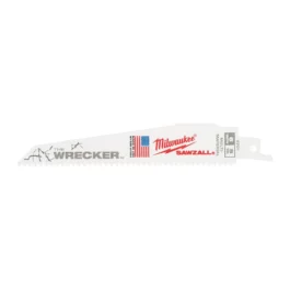 LAME DE SCIE SABRE WRECKER 150MM X 7/11 TPI (X5) - MILWAUKEE - 48005701