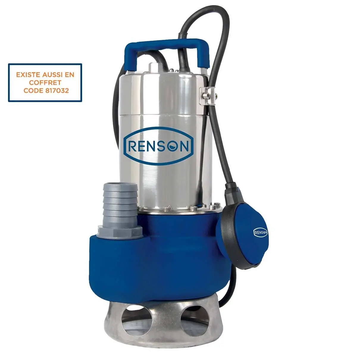 POMPE DE RELEVAGE 0,6KW CORPS FONTE - 111042 - RENSON