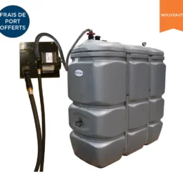 CUVE STOCKAGE FUEL PEHD 1500L STATION 230V 50L/M ECO - 814431 - RENSON