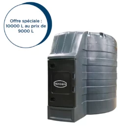 CUVE STOCKAGE FUEL PEMD 10000L ARMOIRE INTEGREE POMPE 80L/M - 812172 - RENSON