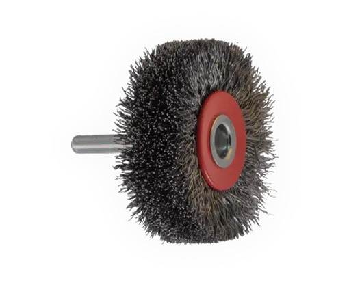 BROSSE CIRCULAIRE SUR TIGE DE 6 MM Ø70 MM ÉP.18 MM ACIER ONDULÉ 0,30 MM - 7602-506.162 - OSBORN 1 BROSSE CIRCULAIRE SUR TIGE DE 6 MM Ø70 MM ÉP.18 MM ACIER ONDULÉ 0,30 MM - 7602-506.162 - OSBORN