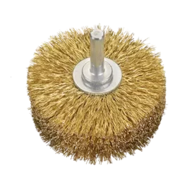 BROSSE CIRCULAIRE SUR TIGE DE 8 MM Ø80 MM ÉP.35 MM ACIER CÂBLÉ 0,25 MM - 7003-507.061 - OSBORN