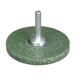 BROSSE CIRCULAIRE SUR TIGE DE 6 MM Ø63 MM ÉP.8 MM ACIER ENROBÉ 0,30 MM - 7002-911.941 - OSBORN