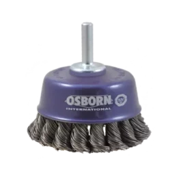 BROSSE COUPE SUR TIGE DE 6 MM Ø65 MM ACIER TORSADÉ 0,50 MM - 7004-608.151 - OSBORN