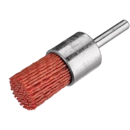 BROSSE PINCEAU SUR TIGE DE 6 MM GRITTYFLEX Ø25 MM FIL ABRASIF GR.80 ROUGE - 7812-509.913 - OSBORN