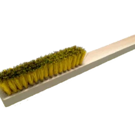 BROSSE JOAILLERIE MANCHE BOIS LG.220 MM 4 RANGS LAITON ONDULÉ 0,15 MM - 0003-165.584 - OSBORN
