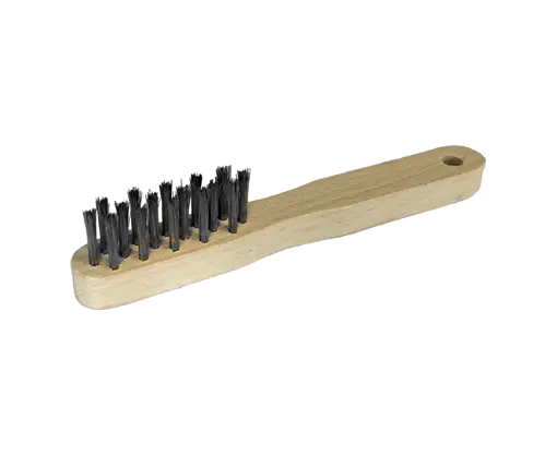 BROSSE BOUGIE MANCHE BOIS LG.200 MM 3 RANGS ACIER DROIT 0,20 MM - 0004-133.073 - OSBORN 1 BROSSE BOUGIE MANCHE BOIS LG.200 MM 3 RANGS ACIER DROIT 0,20 MM - 0004-133.073 - OSBORN