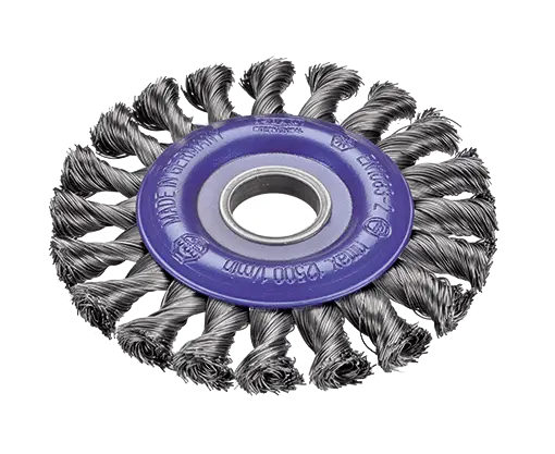 BROSSE CIRCULAIRE ACIER TORSADE Ø125 MM ÉP.13 MM AL.22,2 MM - 2202-631.151 - OSBORN 1 BROSSE CIRCULAIRE ACIER TORSADE Ø125 MM ÉP.13 MM AL.22,2 MM - 2202-631.151 - OSBORN