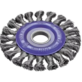 BROSSE CIRCULAIRE ACIER TORSADE Ø178 MM ÉP.13 MM AL.22,2 MM - 0002-653.151 - OSBORN