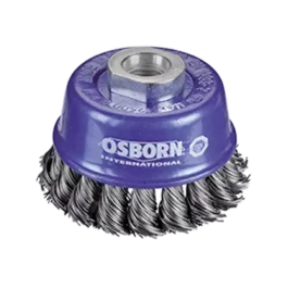 BROSSE COUPE Ø65 MM AL. M14X2,0 ACIER TORSADÉ 0,50 MM - 0002-608.151 - OSBORN