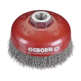 BROSSE COUPE Ø125 MM AL. M14X2,0 ACIER ONDULÉ 0,30 MM - 0002-613.165 - OSBORN