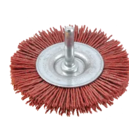 BROSSE CIRCULAIRE SUR TIGE DE 6 MM GRITTYFLEX Ø75 MM ÉP.10 MM FIL ABRASIF GR.80 - 7802-600.491 - OSBORN