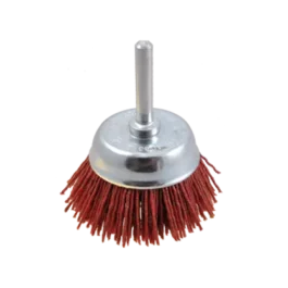 BROSSE COUPE SUR TIGE DE 6 MM GRITTYFLEX Ø70 MM FIL ABRASIF GR.80 ROUGE - 7802-600.991 - OSBORN