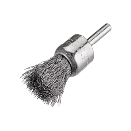 BROSSE PINCEAU SUR TIGE DE 6 MM Ø25 MM LAITON ONDULÉ 0,30 MM - 7112-509.563 - OSBORN