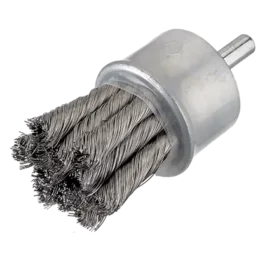 BROSSE PINCEAU SUR TIGE DE 6 MM Ø20 MM INOX TORSADÉ 0,26 MM - 7002-630.328 - OSBORN