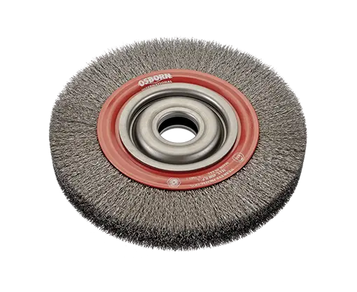 BROSSE CIRCULAIRE Ø125 MM ÉP.22 MM AL.20 MM ACIER ONDULÉ 0,30 MM - 9902-532.162 - OSBORN 1 BROSSE CIRCULAIRE Ø125 MM ÉP.22 MM AL.20 MM ACIER ONDULÉ 0,30 MM - 9902-532.162 - OSBORN