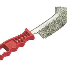 BROSSE UNIVERSELLE À MANCHE PLASTIQUE 1 RANG ACIER ONDULÉ 0,30 MM - 0008-462.291 - OSBORN