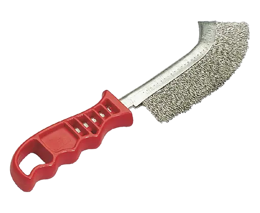 BROSSE UNIVERSELLE À MANCHE PLASTIQUE 1 RANG ACIER ONDULÉ 0,30 MM - 0008-462.291 - OSBORN 1 BROSSE UNIVERSELLE À MANCHE PLASTIQUE 1 RANG ACIER ONDULÉ 0,30 MM - 0008-462.291 - OSBORN