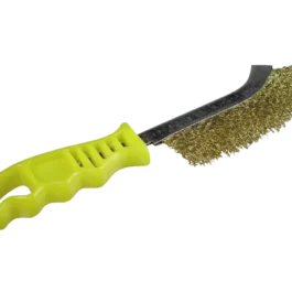 BROSSE UNIVERSELLE À MANCHE PLASTIQUE 1 RANG LAITON ONDULÉ 0,30 MM - 0008-462.591 - OSBORN