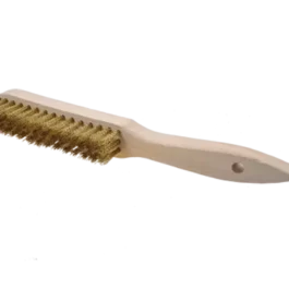 BROSSE À MAIN MANCHE BOIS LG.295 MM 4 RANGS ACIER DROIT 0,35 MM - 0041-152.134 - OSBORN