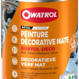 RUSTOL DECO PETIT GRIS MAT RAL 7000 (0.75L) - 1455AA/NL - OWATROL