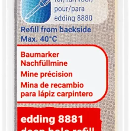 MINE ASSORTIES POUR PORTE-MINE DE PRECISION 8881 (SET DE 6) - 4-8881-6999 - edding