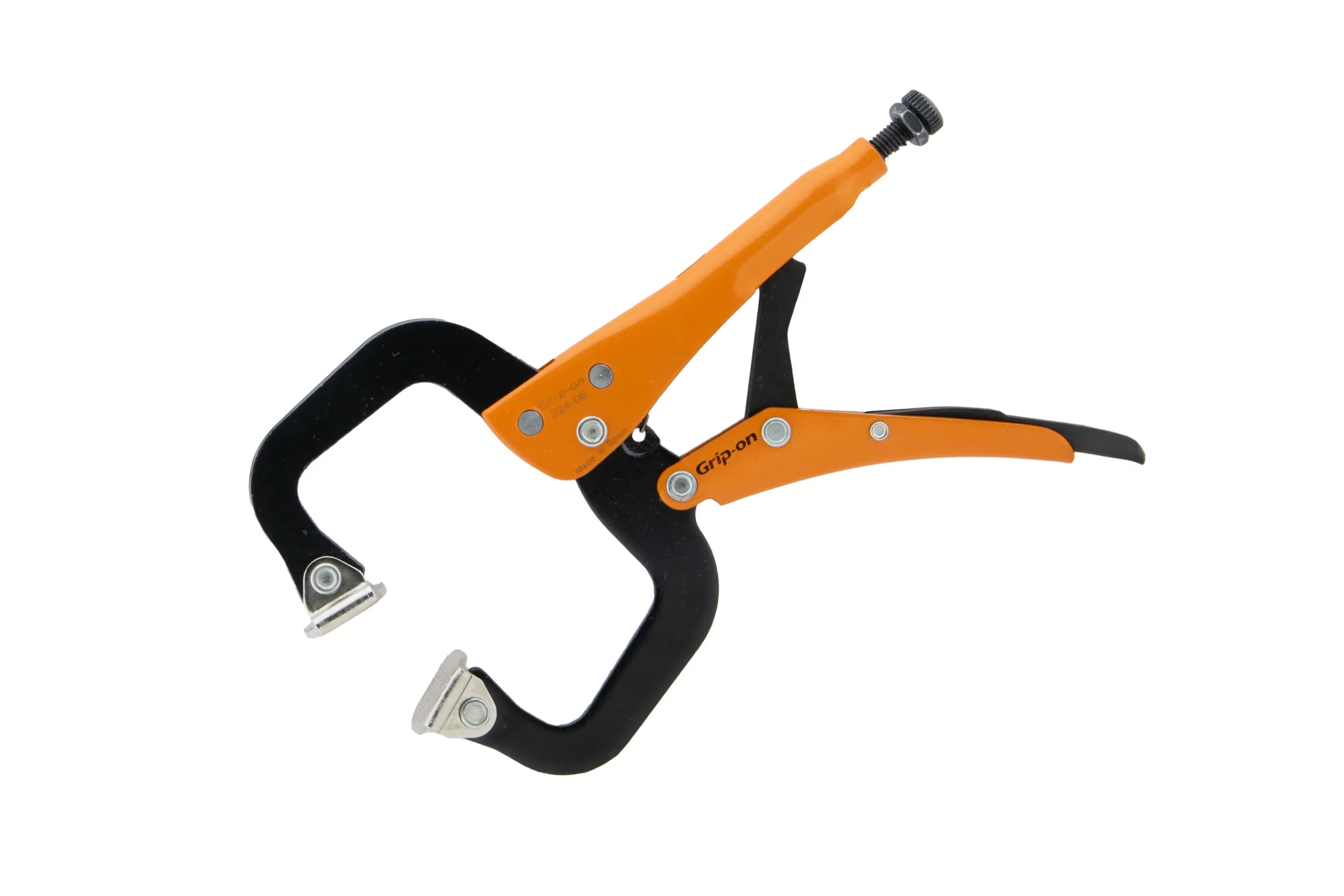 PINCE ETAU A COL DE CYGNE A PATINS PIVOTANTS 224 630MM - GRIP-ON - 224-24-589 1 PINCE ETAU A COL DE CYGNE A PATINS PIVOTANTS 224 630MM - GRIP-ON - 224-24-589