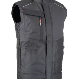BODYWARMER CRATERE GRIS NUIT/NOIR TM - 5093-M - LMA LEBEURRE