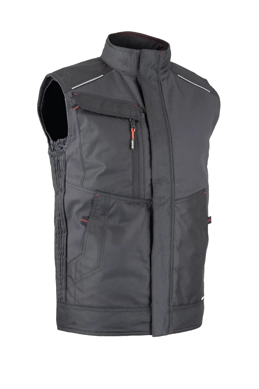 BODYWARMER CRATERE GRIS NUIT/NOIR TM - 5093-M - LMA LEBEURRE 1 BODYWARMER CRATERE GRIS NUIT/NOIR TM - 5093-M - LMA LEBEURRE