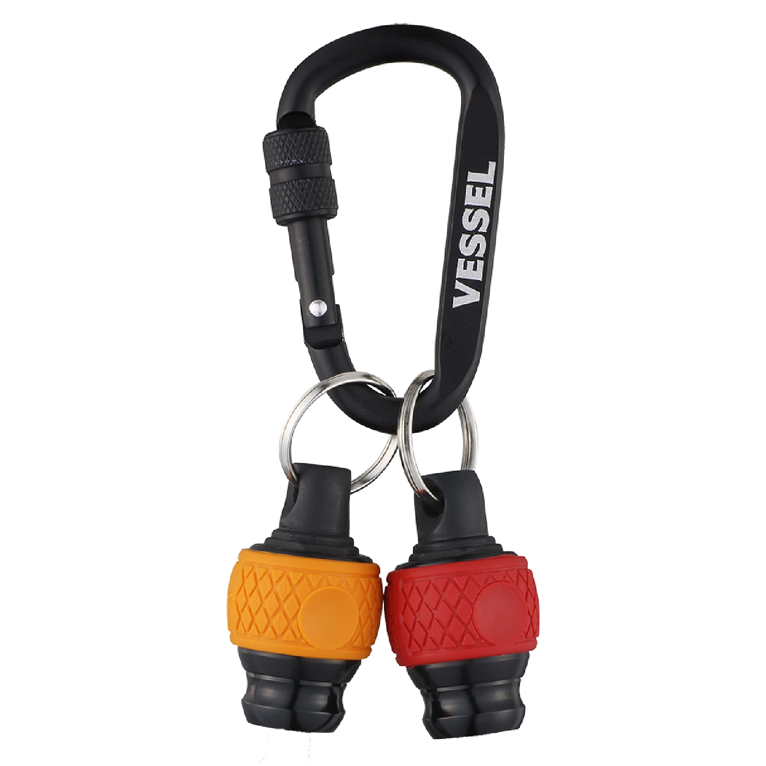 PORTE-EMBOUT QUICK BALL AVEC MOUSQUETON (1 ROUGE + 1 ORANGE) - 486935 - VESSEL 1 PORTE-EMBOUT QUICK BALL AVEC MOUSQUETON (1 ROUGE + 1 ORANGE) - 486935 - VESSEL