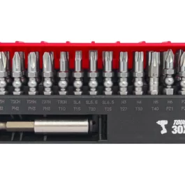 EMBOUT DE VISSAGE IMPACT BALL SL/PH/PZ/HEX/TX/TT + PORTE-EMBOUT (ETUI DE 31) - 426577 - VESSEL