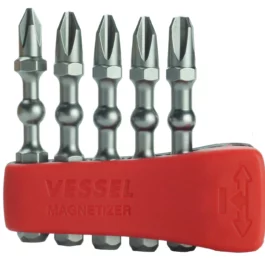 EMBOUT DE VISSAGE IMPACT BALL 50MM TX + ETUI MAGNETISEUR (ETUI DE 5) - 426505 - VESSEL