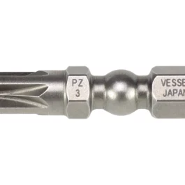 EMBOUT DE VISSAGE IMPACT BALL 30MM PZ3 (BOITE DE 5) - 11312C5 - VESSEL