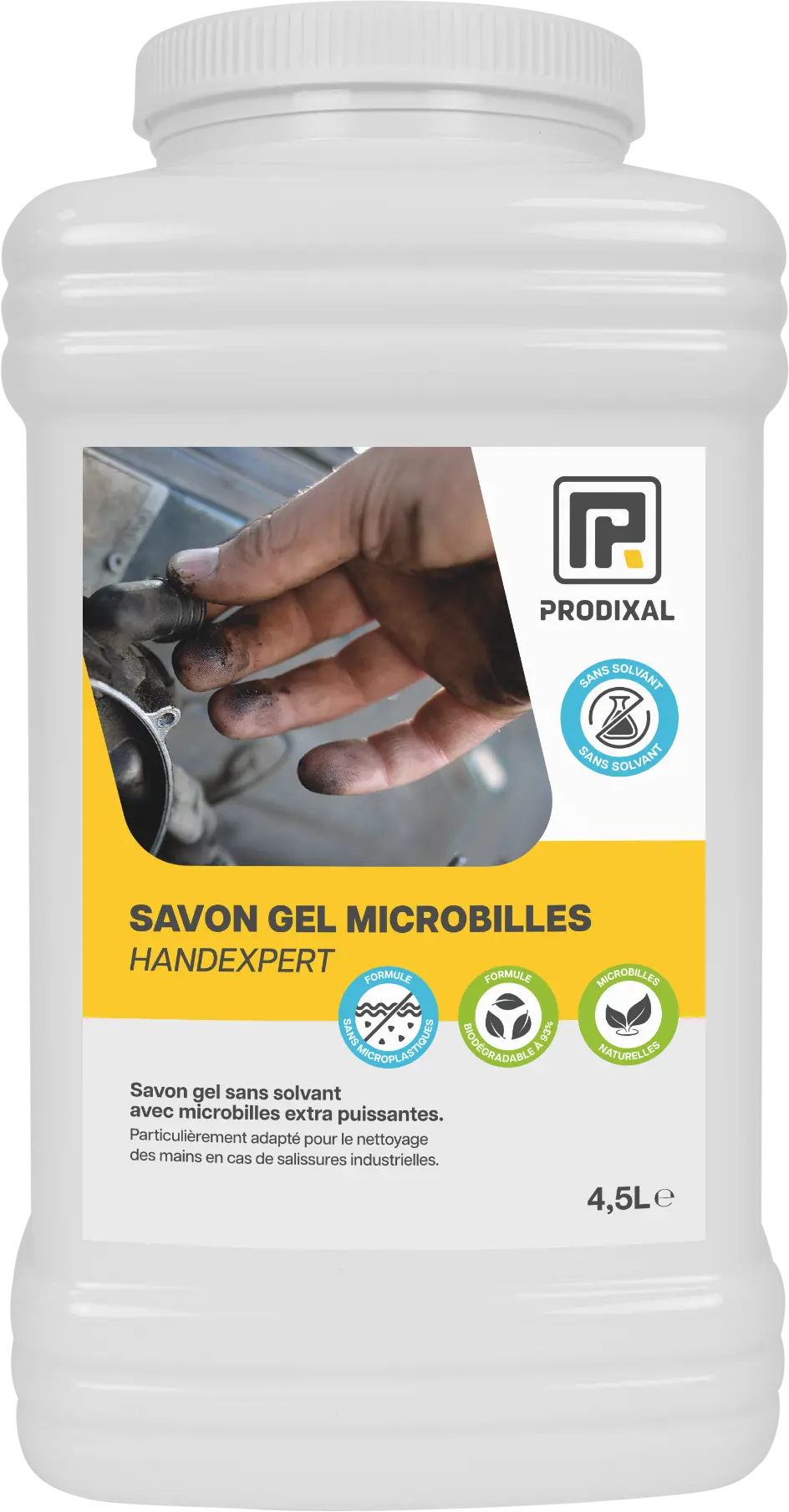 SAVON GEL MICROBILLES 'HANDEXPERT' (BIDON DE 4,5L NET) - 10145001009 - PRODIXAL 1 SAVON GEL MICROBILLES 'HANDEXPERT' (BIDON DE 4,5L NET) - 10145001009 - PRODIXAL