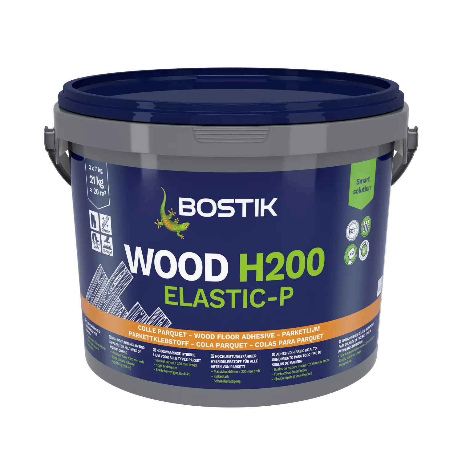 COLLE PARQUETS WOOD H200 21KG - 30616473 - BOSTIK 1 COLLE PARQUETS WOOD H200 21KG - 30616473 - BOSTIK