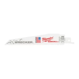 LAME DE SCIE SABRE WRECKER 150MM X 7/11 TPI (X5) - MILWAUKEE - 48475701