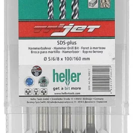 FORET BETON SDS+ TRIJET 3 TAILLANTS (COFFRET 3 PIECES) - 26812 - HELLER