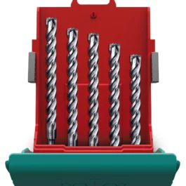 FORET BETON SDS+ TRIJET 3 TAILLANTS (COFFRET 5 PIECES) - 28901 - HELLER