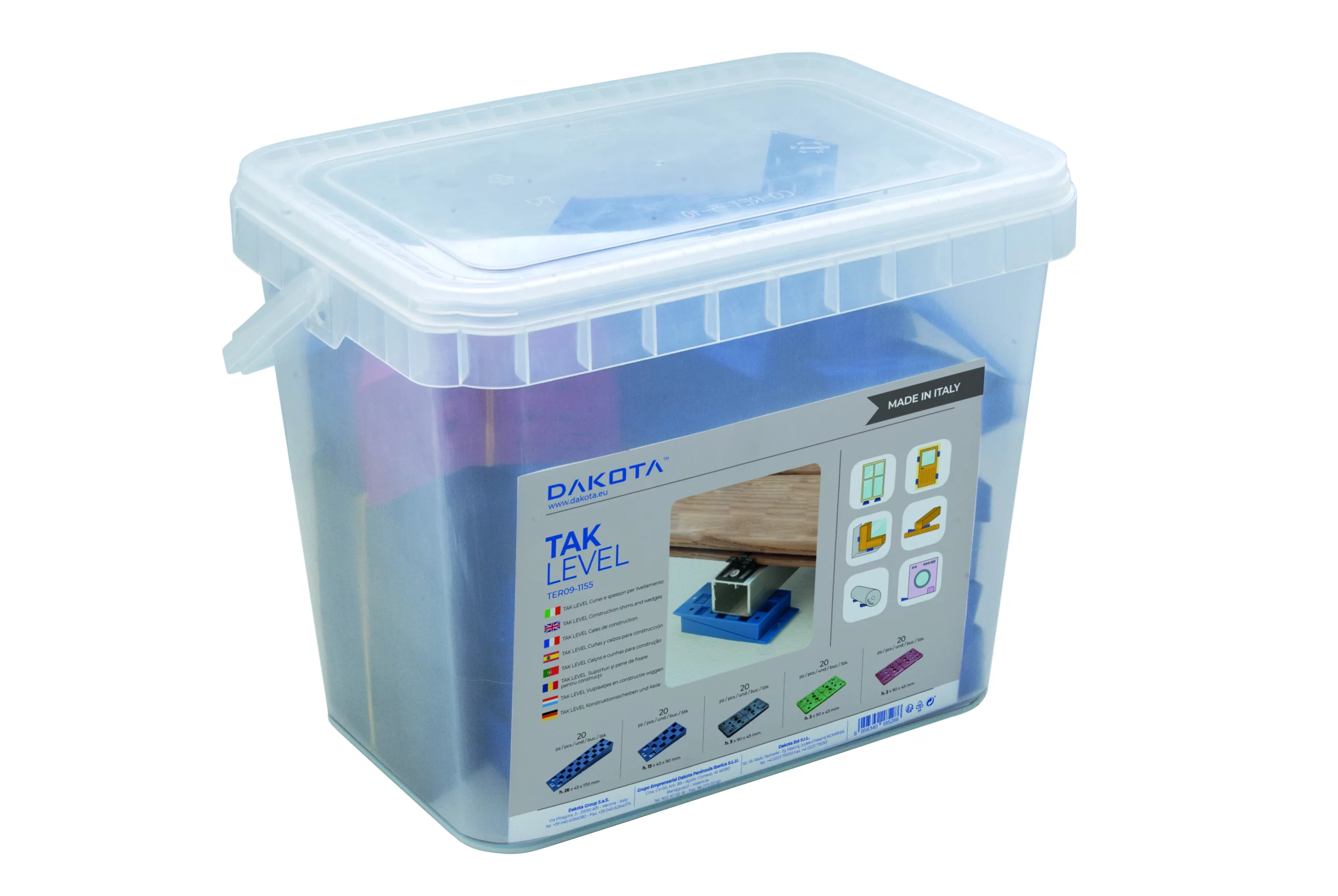 KIT DE NIVELLEMENT TAK LEVEL - TER09-1155 - DAKOTA 1 KIT DE NIVELLEMENT TAK LEVEL - TER09-1155 - DAKOTA