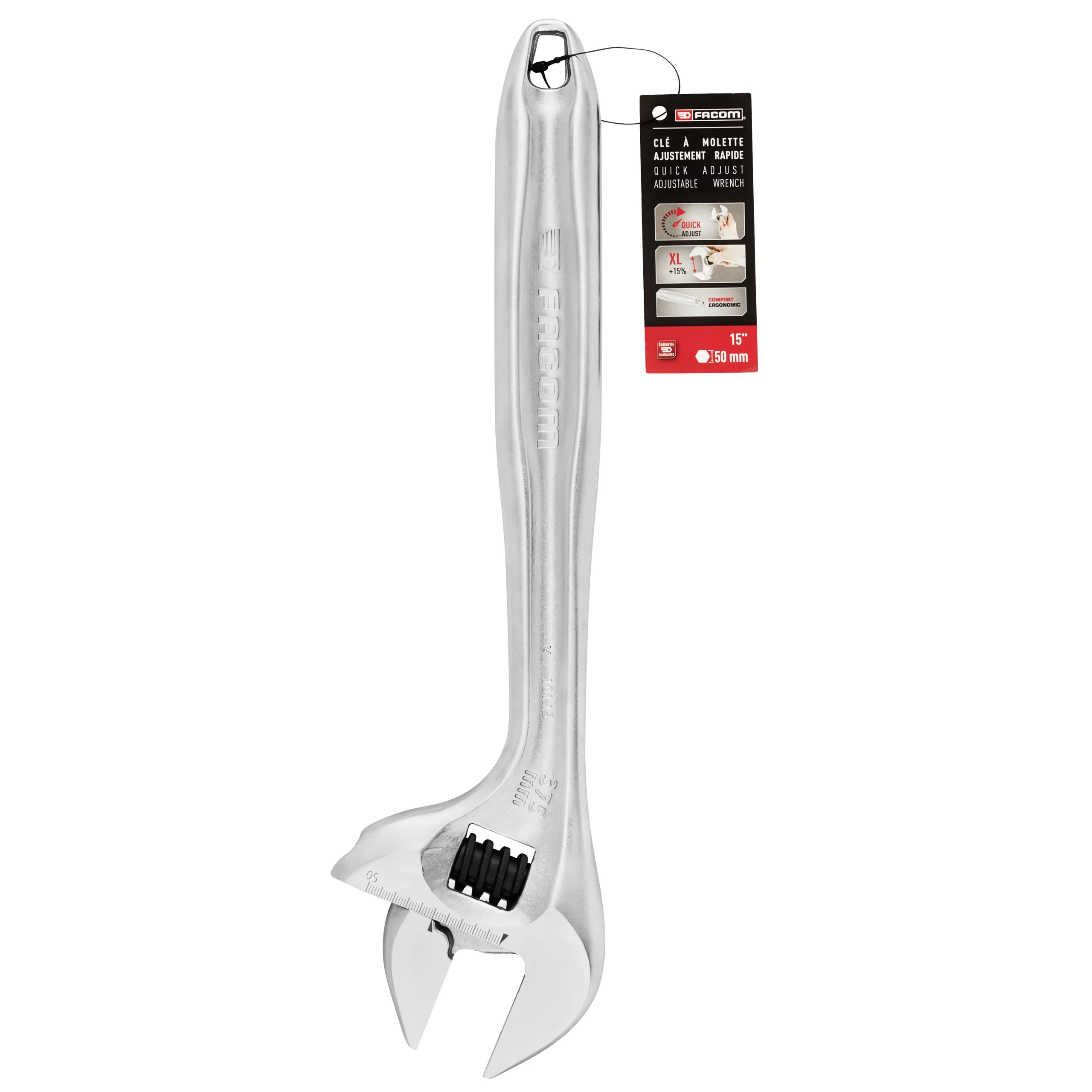 CLE A MOLETTE A SERRAGE RAPIDE SERIE 101 250MM - 101.10PB - FACOM 1 CLE A MOLETTE A SERRAGE RAPIDE SERIE 101 250MM - 101.10PB - FACOM